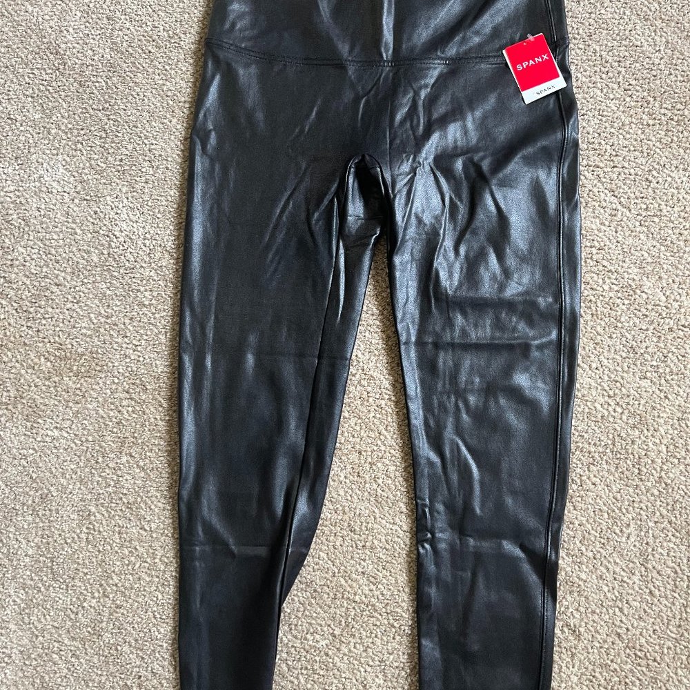Spanx  Faux Leather Leggings